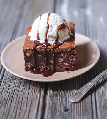 Night Dream (Brownie with ice cream) Image